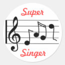 Recherche de chanteuse autocollants Chanteur