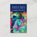 Recherche de arrière plan coloré cartes visite Artsy