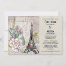 Recherche de tour eiffel mariage invitations Français