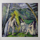 Recherche de nude poster Cezanne