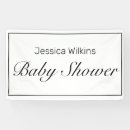 Recherche de baby shower banderoles Élégant