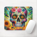 Suche nach schädel und rosen mousepads Zucker