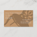 Recherche de meubles antiques cartes visite Pour tous