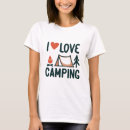 Recherche de camping tshirts Mignon