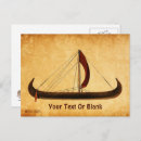 Recherche de bateau viking cartes postales Norse