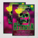 Recherche de zombie invitations Crâne