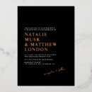 Recherche de vrai invitations Minimaliste