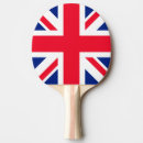 Recherche de london raquettes ping pong Union jack