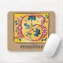 Recherche de lettre b tapis souris Monogramme