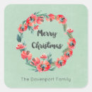 Suche nach holiday aufkleber Weihnachtskranz