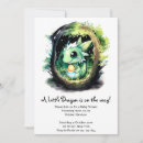Recherche de dragon baby invitations Neutre