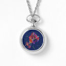 Recherche de fleur lockets Collier