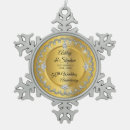 Recherche de 50th wedding anniversary ornements Pour eux