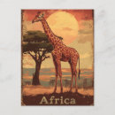 Suche nach afrikanische safari postkarten Vintag