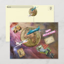 Recherche de monde entier cartes postales Globe