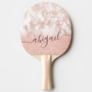 Recherche de sourire raquettes ping pong Rose