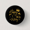 Suche nach 16 geburtstag buttons Elegant