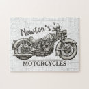 Recherche de moto vintage puzzles Classique