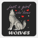 Suche nach niedlicher wolf aufkleber Heulen