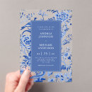 Recherche de asiatique vintage invitations Bleu