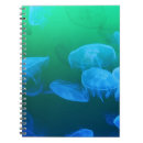 Suche nach quallen notizbuch Blau