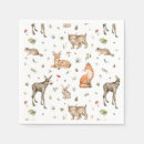 Recherche de motif renard serviettes Cerf
