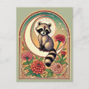Recherche de raton laveur cartes postales Ratons laveurs