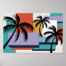 Suche nach palmen poster Silhouetten