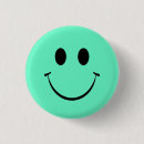 Recherche de vert heureux badges Visage