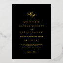 Suche nach schlichter hochzeits einladungen Goldfolie