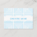 Recherche de concentration cartes visite Concentrique