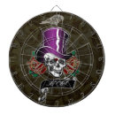 Recherche de crane jeux de fléchettes Grunge