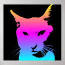 Suche nach regenbogen katze poster Für sie