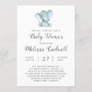 Recherche de blue elephant invitations Garçon
