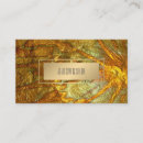 Recherche de métal or cartes visite Salon