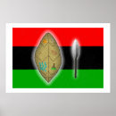 Suche nach afrikanische farben poster Flagge