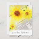 Suche nach vintage sonnenblumen einladungen Rustikales land