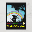 Recherche de endométriose cartes postales Guerrier