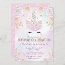 Recherche de pastel unicorn invitations Girl