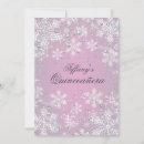 Recherche de snowflake quinceanera invitations Flocon