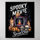 Suche nach vintager horror poster Mond