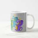 Recherche de fée de dragon tasses Illustration
