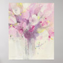 Suche nach rosa blumenstrauß poster Aquarell
