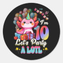 Recherche de axolotl autocollants Amoureux