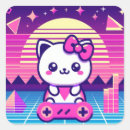 Recherche de chat kawaii autocollants Chaton