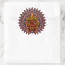 Recherche de masque tribal autocollants Natif