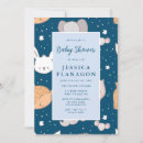 Recherche de bleu baby shower invitations Éléphant
