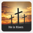 Recherche de résurrection de jésus christ autocollants Il est ressuscité