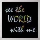 Suche nach sehen sie die welt poster Wanderlust