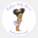 Recherche de baby shower ethnique autocollants Afro américain